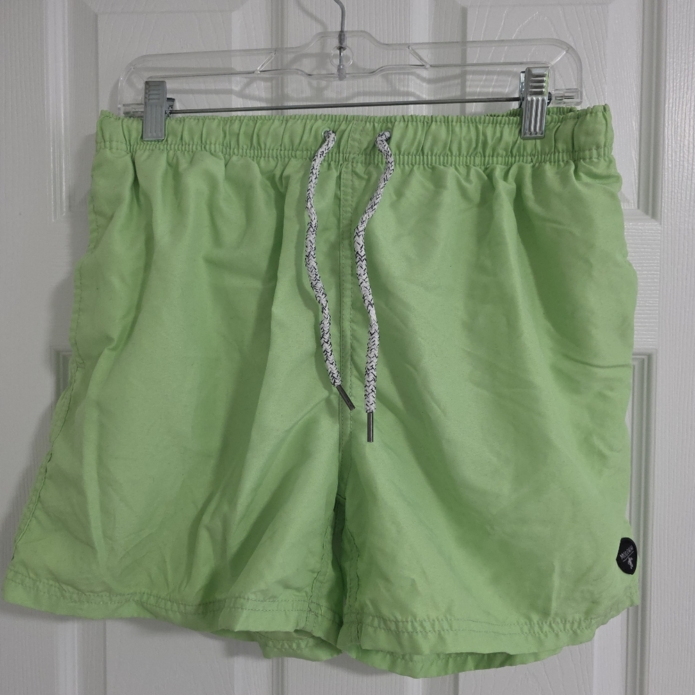 Men's Large Molokai Mint Green Swim Trunks